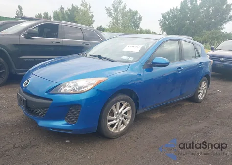 2012 Mazda Mazda3 I Touring из США, поврежденный, VIN JM1BL1L87C1564833